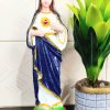 12 inch sacred heart mary statue for decor
