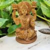 Sandalwood Laxmi idol showpiece decor small size statue