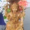 Sandalwood Hindu lord shri vishnu statue for home decor