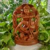 Hindu God showpiece dancing shiva statue for decor and Puja room
