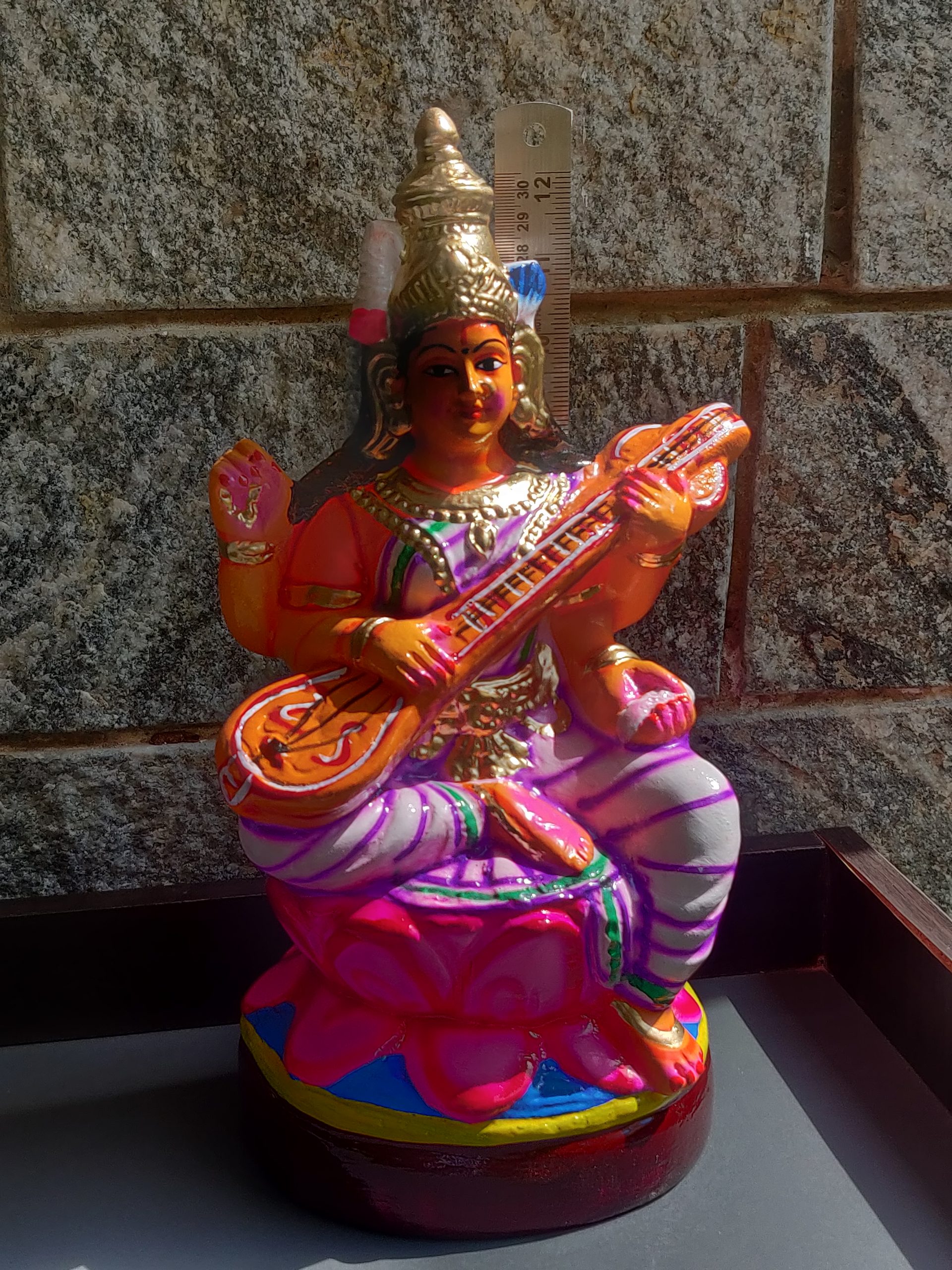 Saraswati devi doll for golu