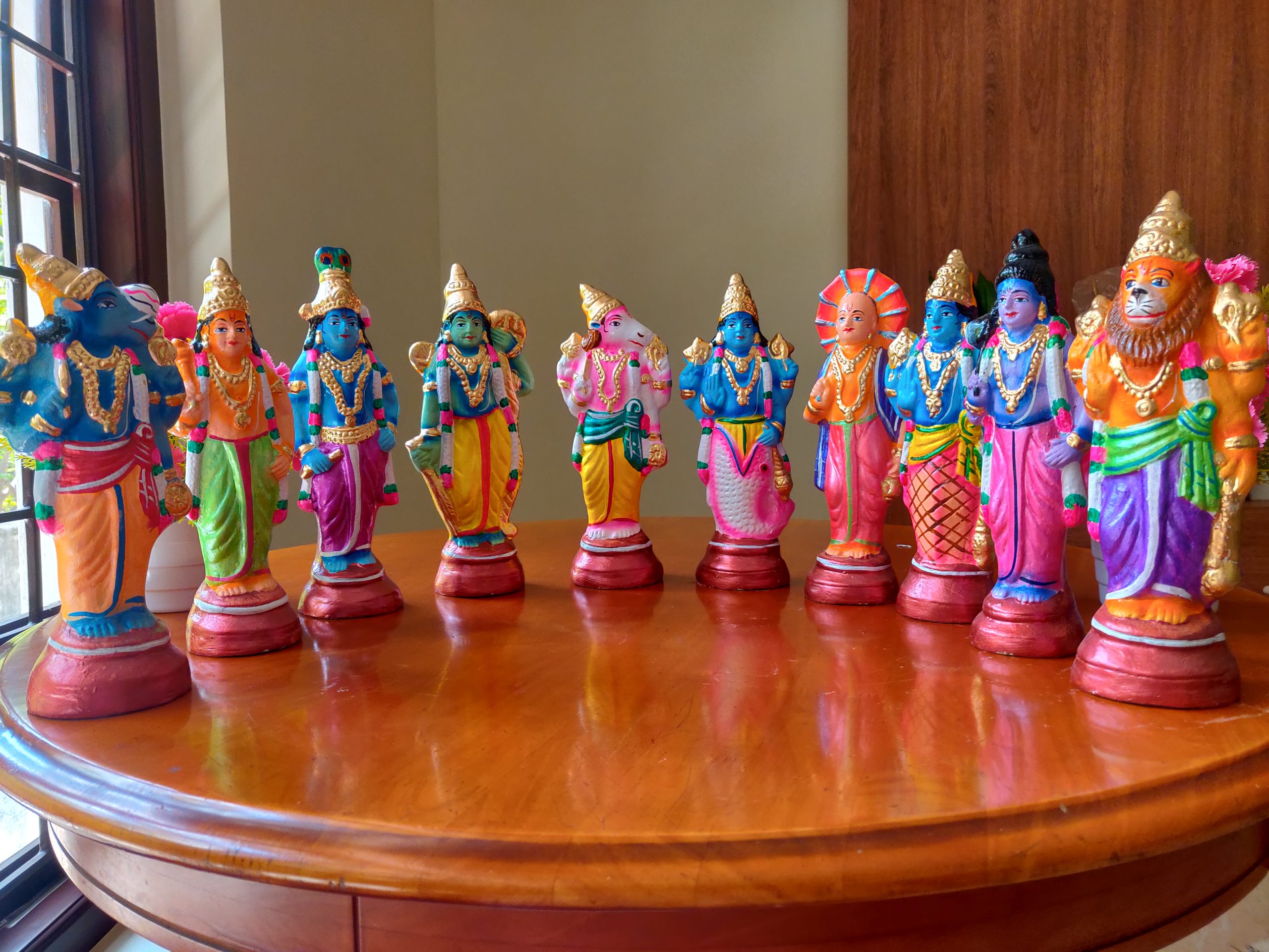 Dasavataram set 10 inch size for navarathiri golu display